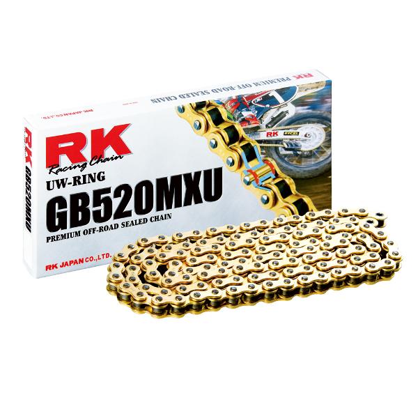 RK 520MXU Gold U-Ring Chain (Narrow)