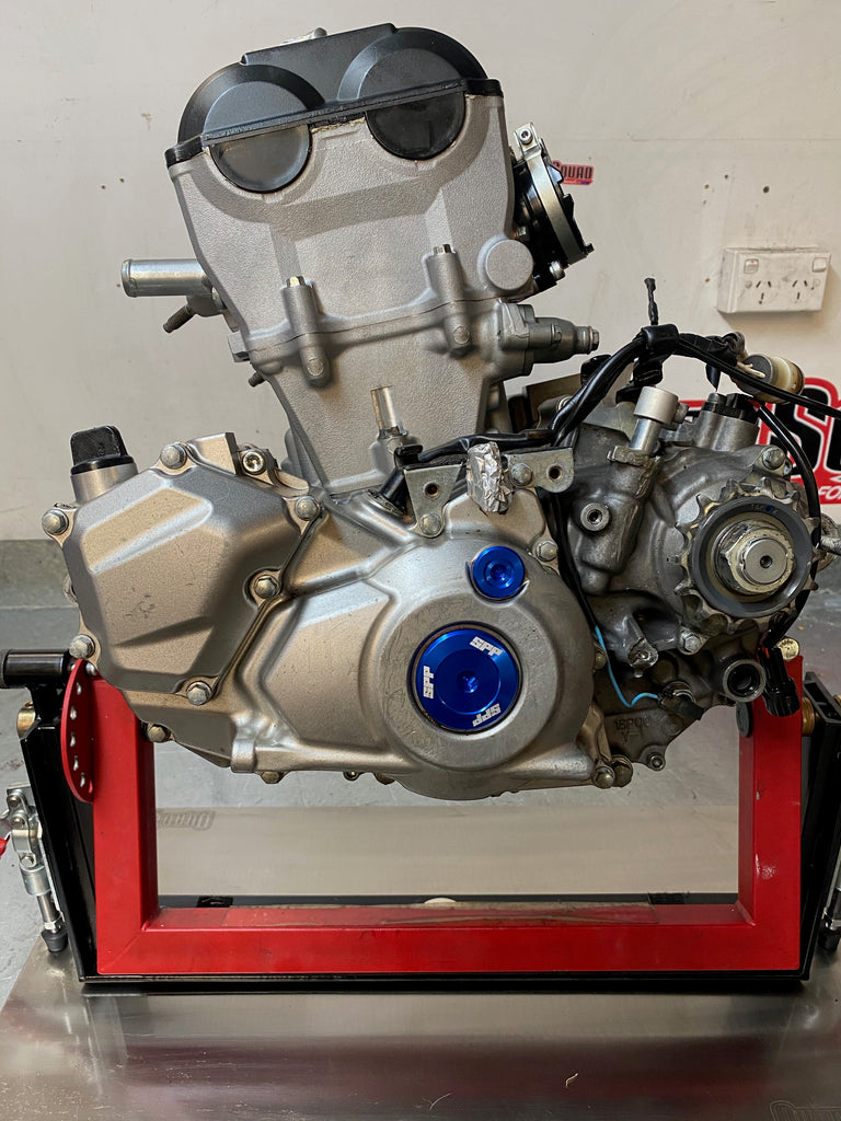 Yamaha YFZ450R Billet Engine Inspection Plugs Australia