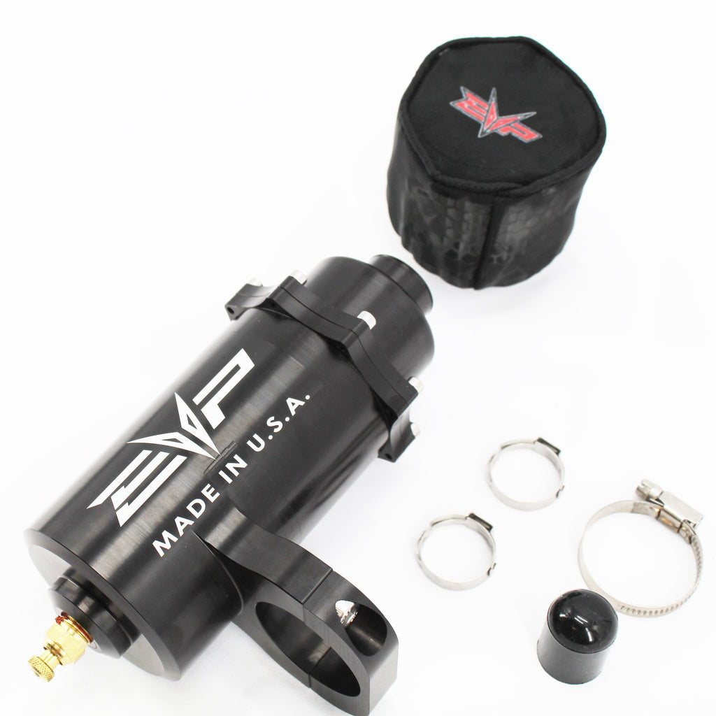Evolution Powersports Can Am Maverick X3 Air/ Oil Separator Catch Can